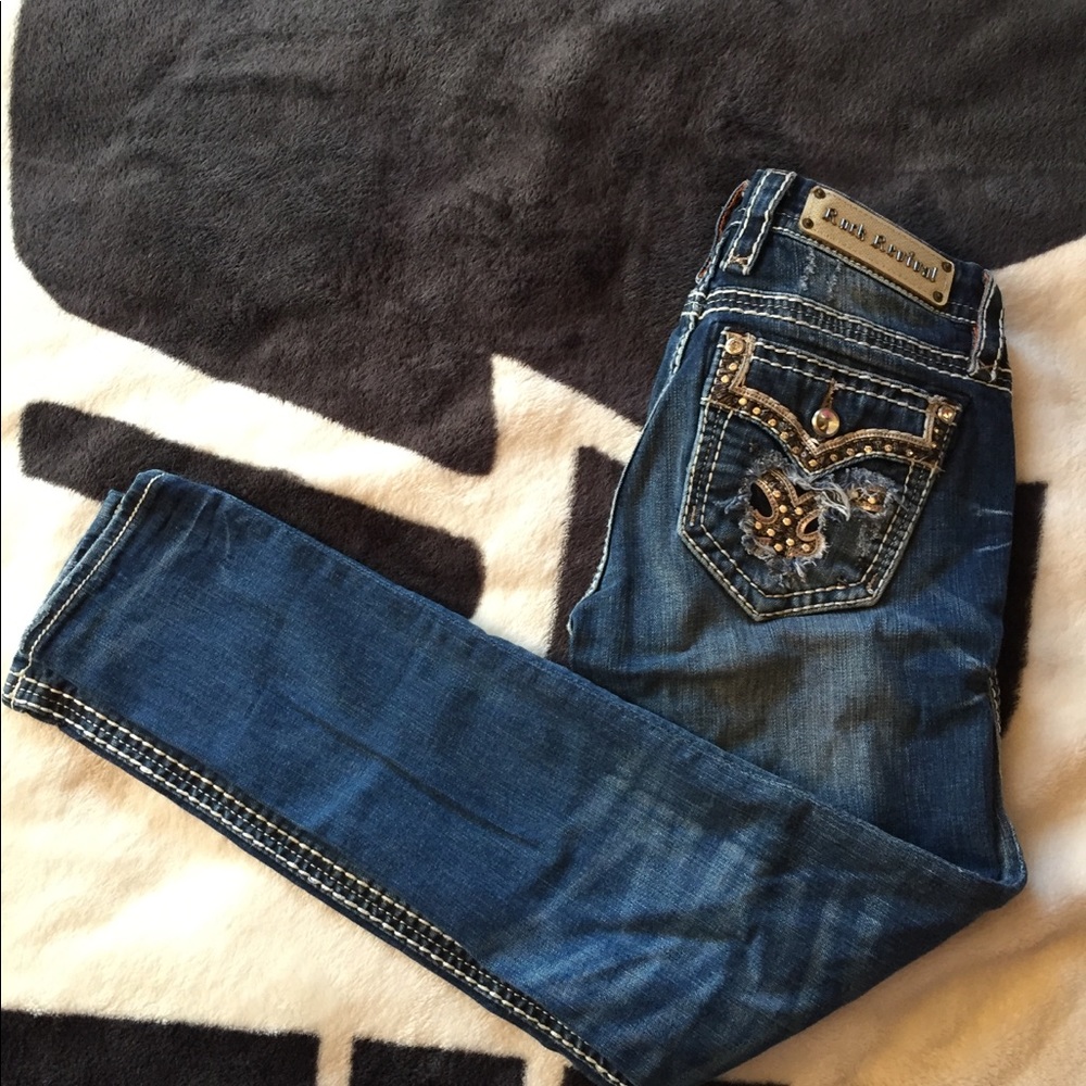 Rock revival iselin mid rise skinny size 28